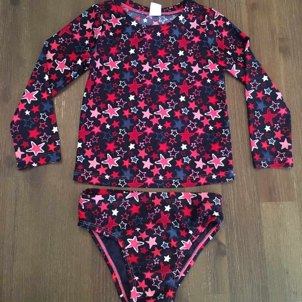 Toddler girl 2 piece swim set